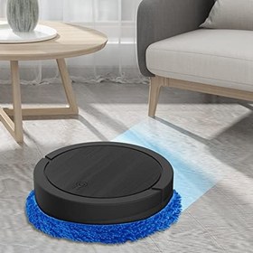 Resim Akıllı Ev Paspas Robotu Akıllı Hepsi Arada Temizlik Süpürgesi Akıllı Robotu Süpürge Siyah 