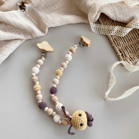 Resim Amigurumi Sevimli Arı Bebek Seti - Puset Zinciri 