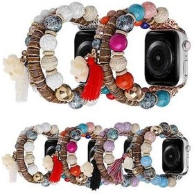 Resim Wondernest Uyumlu Watch Ultra Sones Saat Kordonu Kolyeli İos İnci Detaylı 49mm 2 Sx 