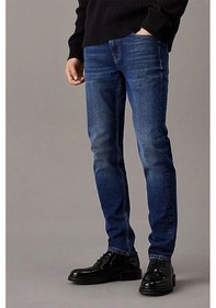 Resim Calvin Klein Ck Jeans Slım Taper Erkek Denım Jeans J30j325983-1bj DENİM 