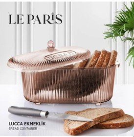 Resim Lucca Le Paris Dekoratif Şık Ekmeklik Vizon 