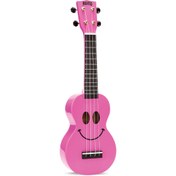 Resim Mahalo U-Smile Soprano Ukulele (Pembe) 