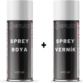 Resim REPLAX Renault Clio Poyraz Gri Kod 266 Sprey Rötuş Boyası +sprey Vernik 