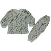 Resim Tunngoo Kız Bebek Pijama Takımı 0-3-6-9 Ay Beyaz P46125 