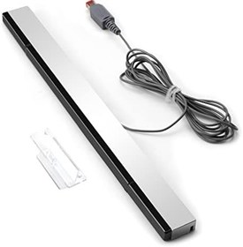 Resim 2'si 1 arada Wii AV Kabloları Kompozit Ses Video Kablosu + Wii Sensör Çubuğu Wii Kablolu Kızılötesi Ray Sensör Çubuğu Nintendo Wii ve Wii U ile Uyumlu 