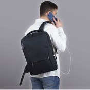 Resim My Valice Smart Bag Active Usb Şarj Girişli Slim Notebook Laptop Sırt Çantası 