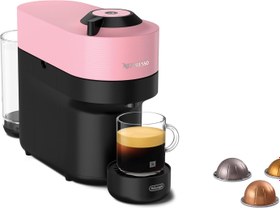 Resim Nespresso De'Longhi Vertuo Pop Pembe Kapsül Kahve Makinesi - Soğuk Demleme, Bluetooth & Wi-Fi 