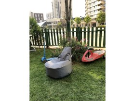 Resim Pufumo Twingo Çocuk Armut Koltuk Gri ( 0-5 yaş ) 