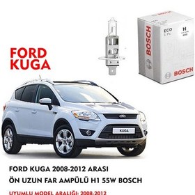 Resim FORD KUGA 2008-2012 ARASI ÖN UZUN FAR AMPÜLÜ H1 55W BOSCH 
