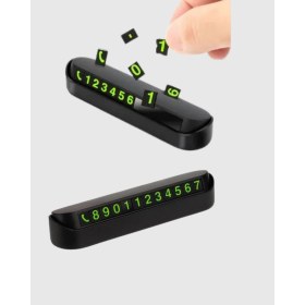 Resim Kompakt Fosforlu Park Numaratörü – Gündüz Şıklığı, Gece Görünürlüğü 
