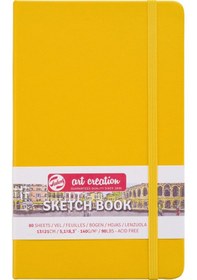 Resim Talens Sketchbook Sert Kapak Eskiz Çizim Defteri 13x21 Cm. Sarı 