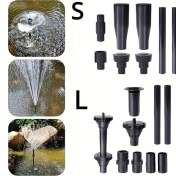 Resim Willowhaven L Tip Seti, Dalgıç Pompa Nozul Başlıkları, Çeşitli Desenli Plastik Su Püskürtme Başlıkları 