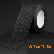 Resim Wenchang Shop C 7CMX5M 5d Kaymaz Nano Tutkal Araba Sticker Peva Kauçuk Kaymaz Bant Çıkartmalar Adım Aşınma Tuvalet Banyo Zemin Aşınma Şeridi (Yurt Dışından) 