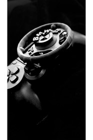 Resim Salıncak Ps4 Mini Direksiyon BMW Seti SİYAH (Tam Ölçü ) 