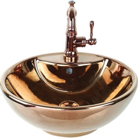 Resim Pure Concept Pure Bowl Gold Tezgah Üstü Çanak Lavabo C-200 