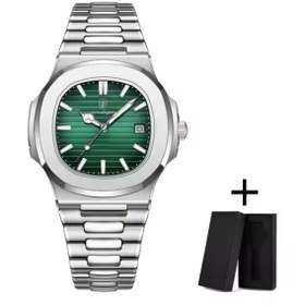 Resim OLEVS poed&gar modeli erkek kol saati 41 mm şık lüx 