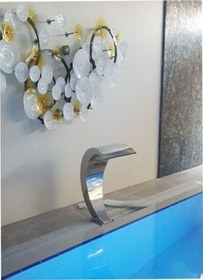 Resim DEV PASLANMAZ 500x600 mm Kobra Model Havuz Şelale AISI 304 KALİTE 