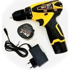 Resim Banco BN-5 F136 12V 1.5 Ah Li-ion Çift Akülü Darbesiz Matkap Vidalama Sarı 