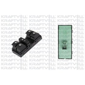 Resim Fiat Cam Acma Kapama Anahtarı Sol Dortlu Egea - Kraftvoll 04050084 