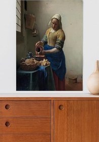 Resim Postermanya (pster20215) The Milkmaid - Süt - Johannes Vermeer Sanatsal Poster 90 x 130 