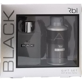 Resim Rebul Black Set Erkek Parfüm Edt 100 ml + Deodorant Spray 150 ml prfmset146063 