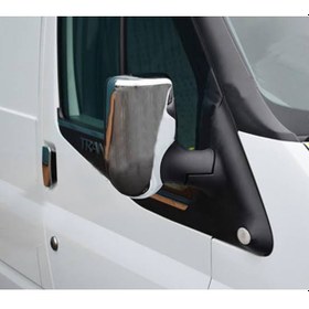 Resim Ford Transit 2003 Sonrası Paslanmaz Krom Ayna Kapağı Abs Chrom 