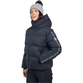 Resim Rossignol Bomber Down Kadın Siyah Kayak Ceketi 