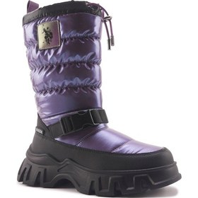 Resim U.s. Polo Assn. Poretta 4pr Mor Kız Çocuk Çizme 000000000101916421 Mor 
