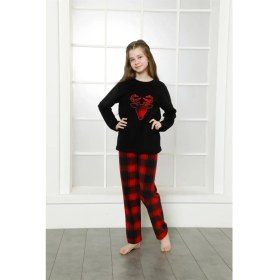Resim Akbeniz Welsoft Polar Çocuk Pijama Takımı 4632 
