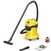 Resim Karcher 1.628-101.0 WD 3 V Islak Kuru Elektrikli Süpürge Renkli 