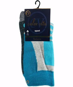 Resim Calze Vita Pamuklu Spor Soket Çorap 