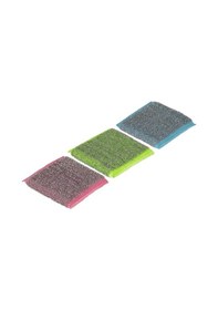 Resim Vileda Power Inox Colors Çelik Bulaşık Sünger 3'lü 