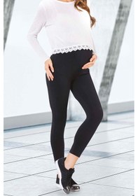 Resim Aytuğ Kadın Siyah Hamile Taytı - Ty-15Siyah2Xl 