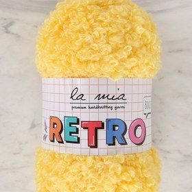 Resim La Mia RETRO Sarı El Örgü İpi - LM0210 
