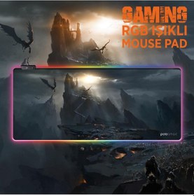 Resim Polosmart Pgm15 Rgb Işıklı Gaming Mouse Pad 