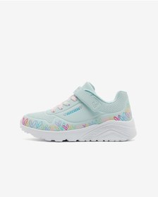 Resim Skechers Uno Lıte Büyük Kız Çocuk Mavi Sneakers 314091l Lbmt Mavi 