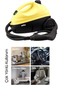Resim Sinbo SSC-6423 Çok Fonksiyonlu Buharlı Temizl 
