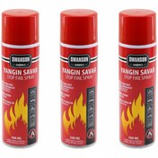 Resim Go İthalat -3 ADET YANGIN SÖNDÜRÜCÜ - YANGIN SAVAR SPREY 500ML + 500 ML + 500 ML EV - OFİS - OTO 