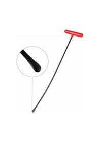 Resim 60 Cm 8 Mm Çap Levye Uçlu Kobra Boyasız Göçük Düzeltme Çubuğu, Pdr Çubuk - S13-01 