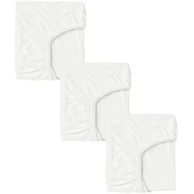 Resim Lionas 3 Adet Pamuklu Ve Lastikli 60 X 120 Cm Penye Bebek Çarşaf 