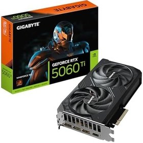 Resim Gigabyte GeForce RTX 5060 Ti WINDFORCE 16G Ekran Kartı – 16 GB GDDR7, 128 Bit, PCI-E 5.0, 2572 MHz Çekirdek Frekansı, 3 x DisplayPort, 1 x HDMI, GV-N506TWF2-16GD 