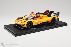 Resim 1:18 Burago 2024 Ferrari 499P #83 3.0L TURBO V6(TEAM AF CORSE) - LeMans 