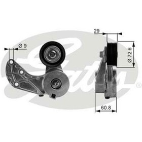 Resim Gates T38317 Gergı Makarası Touareg 3,2 V6 02 06 3,6 V6 Fsı 04 10 Q7 3,6 Fsı 05 10 Phaeton Cayenne 