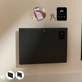 Resim Aeon AL1000A Elektrikli Panel Konvektör Isıtıcı WiFi 1000 W Antrasit 