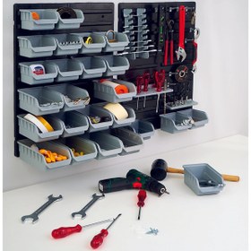 Resim Port-Bag Dp.01 Plastik Avadanlık Seti Gri 