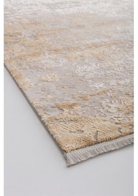 Resim Bahariye Halı Deniz 77x300 8651 Gri Gold 