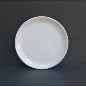 Resim 6 Adet Kırılmaz Melamin Düz Tatlı & Yemek Servis Tabağı 25 Cm - Beyaz Beyaz 
