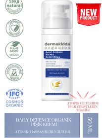 Resim Dermakidda Organics Günlük Defans Organik Pişik Kremi 50 ML 
