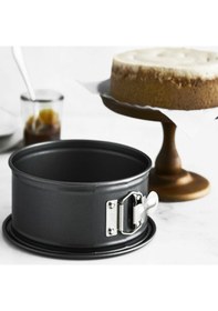 Resim Patisse Yüksek Yuvarlak Altı Çıkan Kelepçeli Pasta Kalıbı 22 CM 