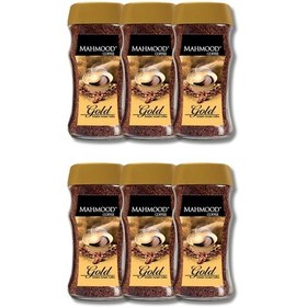 Resim Mahmood Coffee Gold Granül Kahve Cam Kavanoz 6 x 100 G 